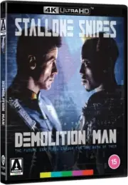 Demolition Man [4K UHD Blu-ray] (1993) Arrow Video UK Stallone, Wesley Snipes