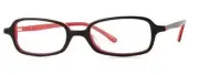 Calabria Vivid 751 Designer Reading Glasses in Black-Red ; +2.75