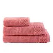MyHouse Paros Bath Towel Collection - Coral - Bath Sheet