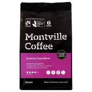 Organic Montville Coffee Ground Plunger Sunshine Coast Blend 250g - Fresh, healthy organic delivery | Doorstep Organics