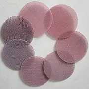 Mesh Sanding Discs 50pcs 3inch Mesh Abrasive Paper Free Anti-Blocking Dry Grinding Sandpaper 80 To1000 Grit Sanding Sheet(Grit 800)