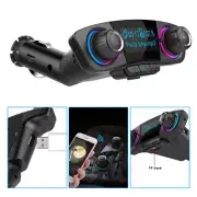 Bluetooth Wireless Car MP3 FM Transmitter AUX Audio Stereo Adapter 2USB Charger↪ (for: Kia)