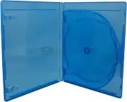 12mm Standard Blu-Ray 3 Discs DVD Case Lot