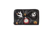 Loungefly The Nightmare Before Christmas Tree String Lights Glow Zip Wallet