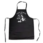 Your Opinion Was Not In The Recipe Cookout Apron Funny Baking Graphic Smock