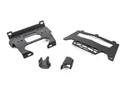 SuperATV Winch Mounting Plate for Polaris RZR 1000 S / 1000 S4 (2016+)