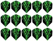 5 New Sets Harrows Rapide X Standard Dart Flights – Ships w/ Tracking - Green