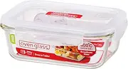 Lock and Lock 70003 Glass Rectangular Container, Clear