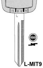 Kaba Ilco L-MIT9 BLADE ONLY CHRYSLER, DODGE, MITSUBISHI