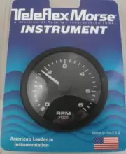 Teleflex 62724P Tachometer 6M Pro Series Premier Gauge 3" Fog Free