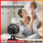 Flexible Stroller Fan 3 Speeds Rotatable Handheld Cooler (2)