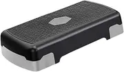Aerobic Stepper Adjustable Nonslip Textured Surface Exercise Step Platform