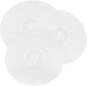 FRCOLOR 3Pcs Low Volume Drum Kit Cymbals Set Sturdy Mute Cymbals for Drum Percussion for Noise Reduction and Sound