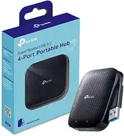 TP-Link USB 3.0 4 Port Portable Data Hub for Mac, iMac, MacBook Pro Air, Ultrabook, Compatible with Windows, Mac OS X and Linux Systems (UH400) (UK Version)