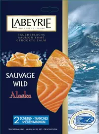在飛比找樂天市場購物網優惠-法國Labeyrie 阿拉斯加野生煙燻鮭魚 75g