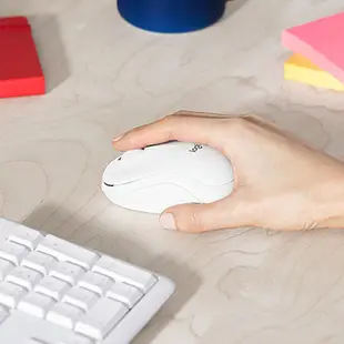 Logitech 羅技 MK295 珍珠白 無線靜音鍵盤滑鼠組