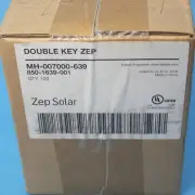 Zep /Tesla MH-007000-639 Double Key Zep Groove Interlock QTY 120