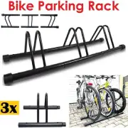 Bike Floor Parking Rack Steel Bicycle Storage Holder Portable Cycling Stand