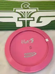 FLY GREEN DISC GOLF INNOVA BOTTOM STAMPED STAR WRAITH DISTANCE DRIVER 173-175 PK