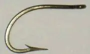 Mustad 9174-BR-1-100 #1 O`Shaun 3X Strong Bronze Hook 100CT