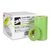 3M Scotch 233+ Green Performance Masking Tape Roll 18 mm x 55 m 12pk 26335-12