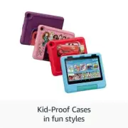 Amazon Fire 8 Kids tablet latest 2025 ages 3-7 | 3GB memory, 13-hr battery, 32GB