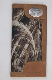 ZEP-PRO Texas Longhorn REALTREE MAX-5 CAMO WALET Burlap GIFT Bag