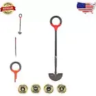 Durable Pro-Lite Garden Edger - Ergonomic, Low-Maintenance Design in Red