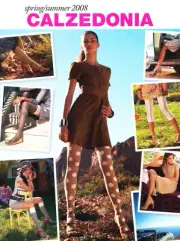 CALZEDONIA CATALOG SPRING SUMMER 2008 70+ PG 6.5X9" FOREIGN