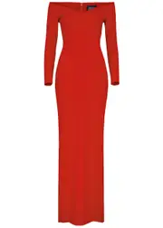 Solace London Tara Crepe Maxi Dress - Red - 12 (UK12 / M) 12 (UK12 / M)