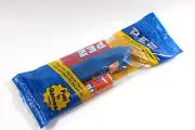 Pez Blue Batman Dispenser with Feet &Original Blue Packaging NEW Unopened Pkg.