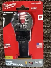Milwaukee Open-lok 10 Pk Titanium Enchanced Bi-metal. Blades 49-26-1239 New/pk