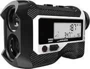 ACPOTEL PF260 Laser Rangefinder for Golf & Hunting External LCD Screen Range Finder Distance Measuring with High-Precision Flag Pole Locking Vibration Function Slope Mode Continuous Scan