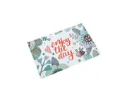 Place Mats Cartoon Easter Spring Rabbit Floral Flowers Personalized Table Mats - E