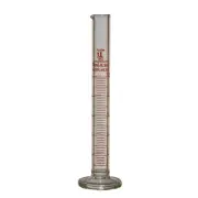 10ml Graduated Cylinder, Round Base, Borosilicate 3.3 Glass (Case of 400)