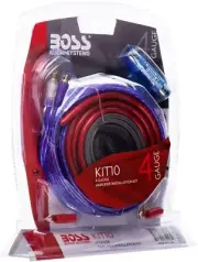 BOSS Audio Systems KIT10 4 Gauge Amplifier Installation Wiring Kit - A Car Helps