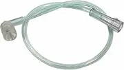 Westmed #0485 Concentrator Humidifier Adapter: 15" O2 Tubing with Threaded Connector - Case of 50