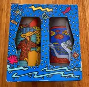 New Boxed Vintage 1991 KFC Looney Tunes Glasses - Kentucky Fried