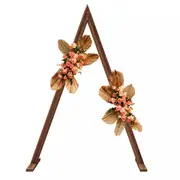 Double Set Heavy Duty Wedding Triangle Arbor Frame Party Background Archway Stan