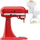 Grain Mill Attachment for Kitchenaid Stand Mixer, 8 Levels Flour Grinder Attachm