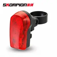 在飛比找momo購物網優惠-【SKORPION蠍牌】7-LED 自行車警示燈