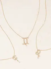 [Persée] Persée - Astrology 18-karat Gold Diamond Necklace - Aries Aries Gold