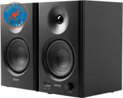 MR4 Powered Studio Monitor Speakers, 4" Active Near-Field Monitor Speaker - Blac