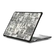 MacBook Pro 13-inch (M1 / M2 / Intel) Impact Case Mexico City toile black macbook