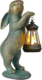 Solar Powered Garden Bunny, Solar Light Animal, Garden Animal Lights, Animal Light Figurine, Solar Rabbitt Garden Light, Solar-powered Illumination Integrated Led Lights for Home Decor Garden
