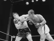 Rocky Marciano Boxing Don Cockell 1955 Old Boxing Photo