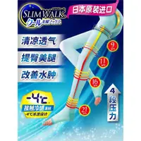 在飛比找ETMall東森購物網優惠-slimwalk日本本土高筒性感睡眠襪