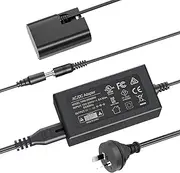 [F1TP] ACK-E6 AC Power Adapter DR-E6 DC Coupker Kit Replace LP-E6 LPE6N Batteries for Canon EOS 90D 80D 70D 60D 6D 7D R7, 5D Mark II III IV, 6D Mark II, 7D Mark II, Camera.