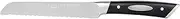 [Scanpan] Classic Baguette/Salami Knife, Black, 18034