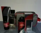 5 PCS GIFT SET BATH & BODY WORKS *SPORT* MEN'S COLOGNE SPRAY GEL CREAM & BAG NEW